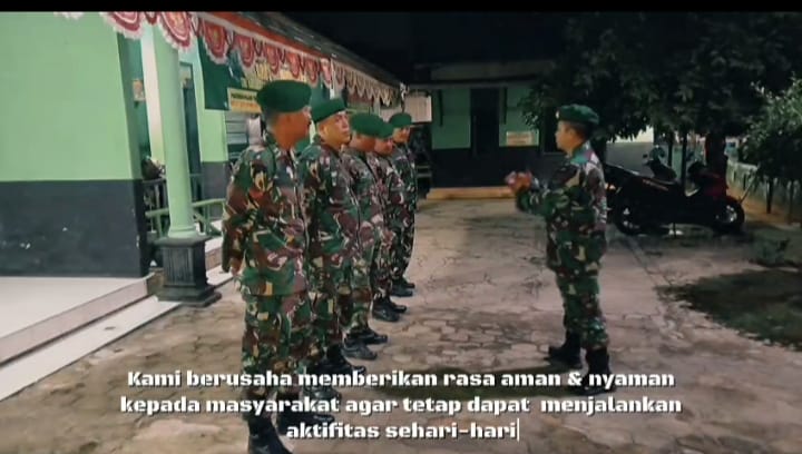 Keamanan Terjamin! Koramil Kalianget Tingkatkan Patroli, Warga Sumenep Jadi Lebih Tenang