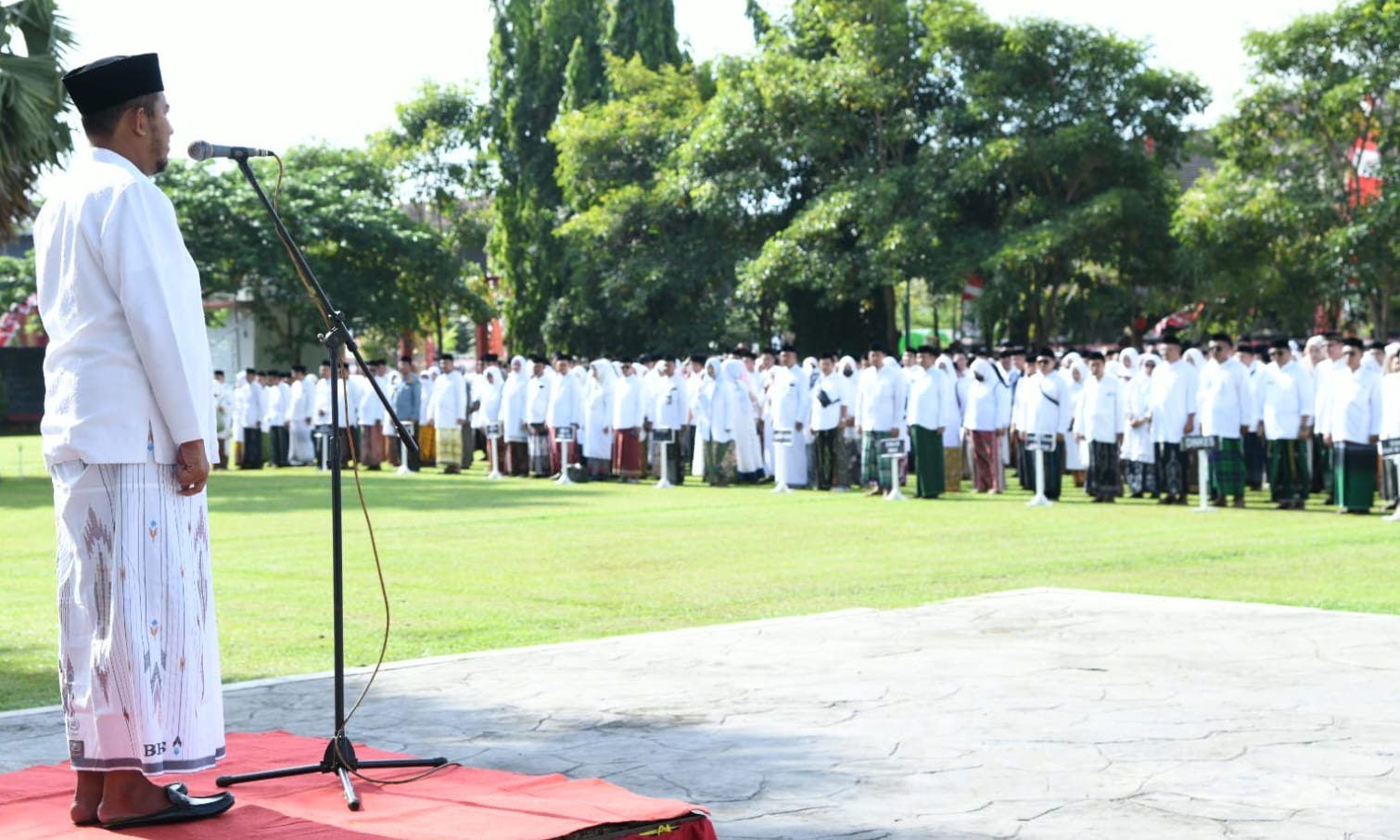 HSN 2025, Bupati Fauzi: Santri harus tampil sebagai ‘pembeda’