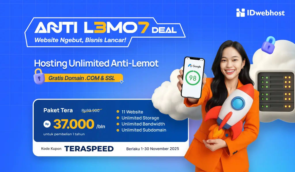 MENGUKUHKAN AMANAH DIGITAL: 7 Keunggulan IDwebhost, Khidmah Hosting Dengan Teknologi LiteSpeed