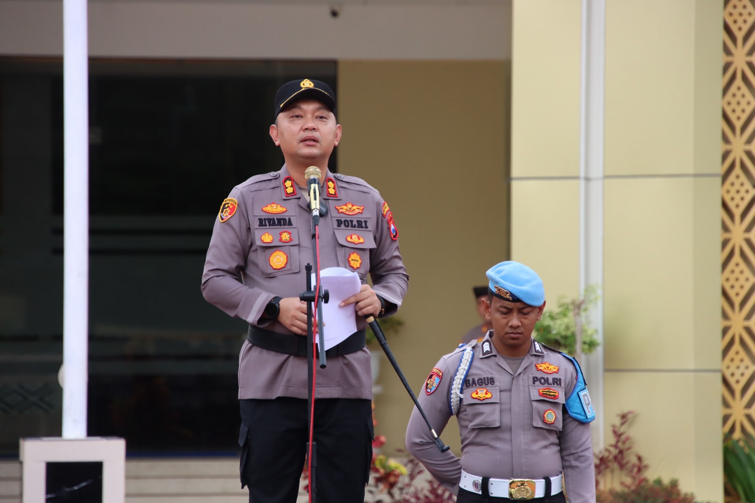 Wujudkan Tanggap Bencana, Kapolres Sumenep AKBP Rivanda Tegaskan Kesiapan Personel dan Sarpras