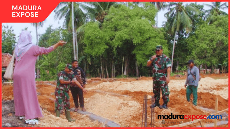 Kodim Sumenep Gerak Cepat! Dandim Tinjau Pembangunan KDKMP di Dua Lokasi, Target Rampung Akhir Desember 2025