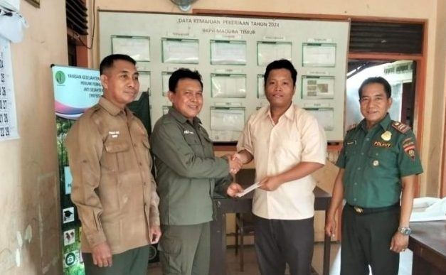 Perhutani KPH Madura Beri Bantuan dan Apresiasi untuk Tenaga Sukwan di Sumenep