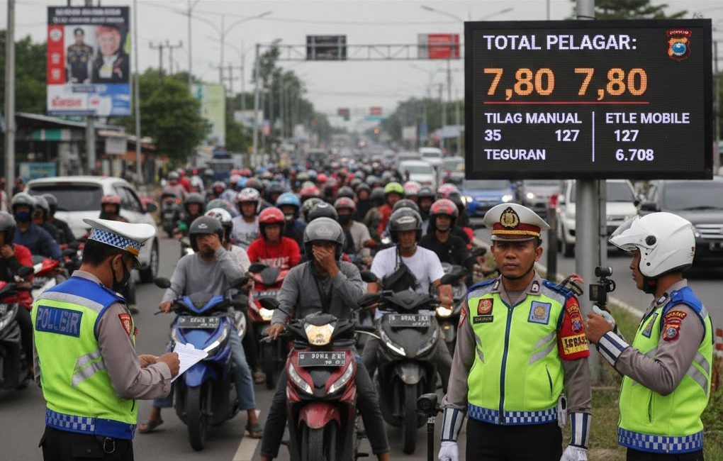DARURAT DISIPLIN! 6.870 Pelanggar Lalu Lintas di Pamekasan Dijaring Operasi Zebra Semeru