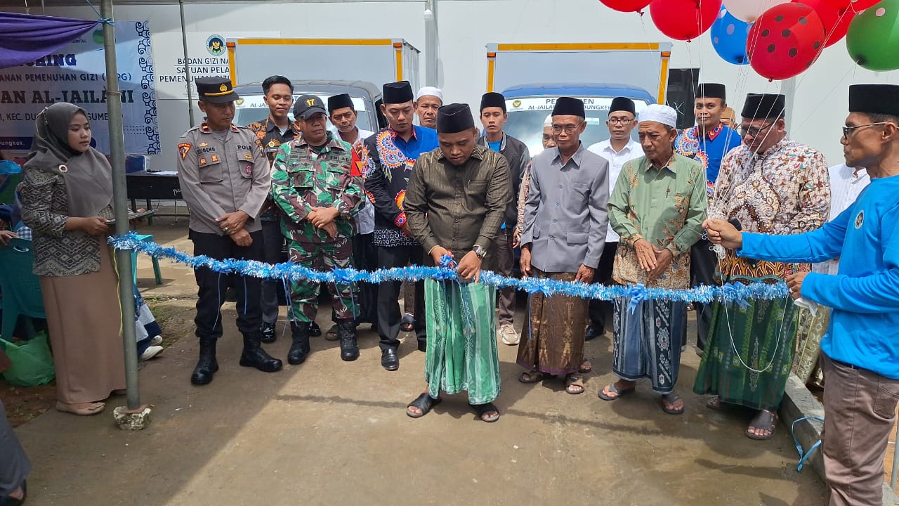Yayasan Al-Jailani Luncurkan SPPG di Desa Candi Dungkek Sumenep, TNI-Polri Siap Dukung Penuh Pemenuhan Gizi Masyarakat