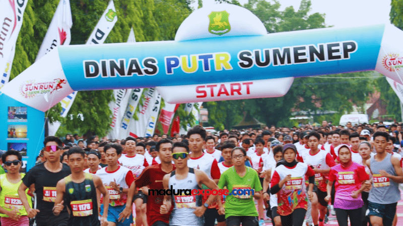 Sumenep Sun Run 2025 Pecah! Ajak Anak Muda Sumenep ‘Lari Santai’ Biar Hidup Nggak Cuma Rebahan