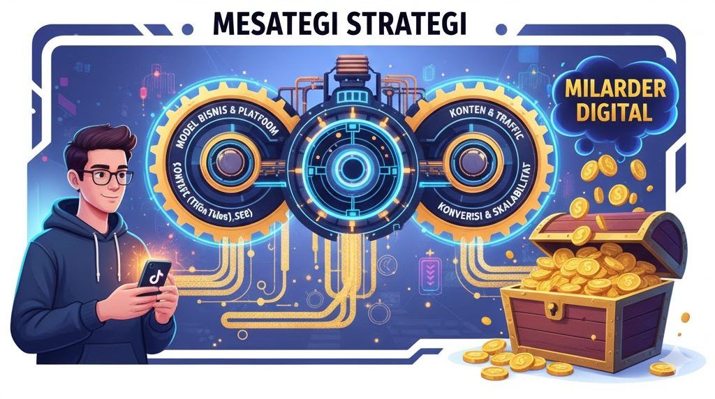 Formula Digital Miliarder: Menggali Emas dari Produk Digital (Bukan Hanya Jualan, Tapi Strategi)