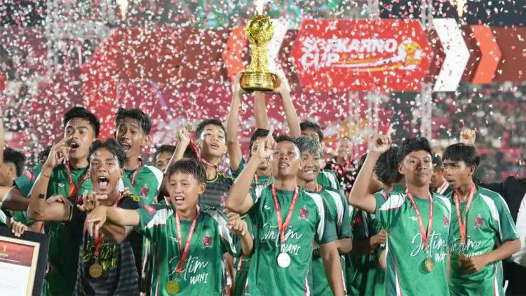 Mental Baja Bawa Banteng Jatim Juara Soekarno Cup 2025 di Kandang Lawan