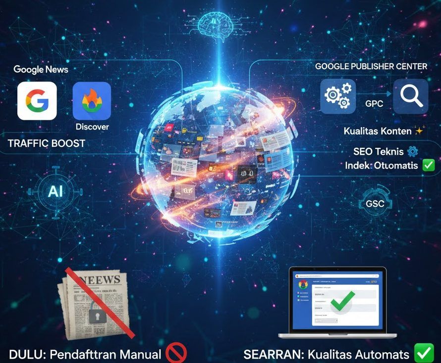Strategi Terbaru Agar Artikel Website Anda Masuk Google News & Google Discover