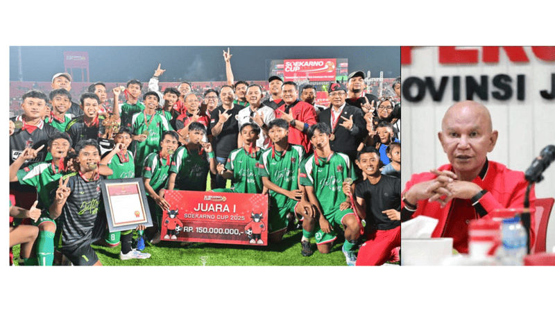 Said Abdullah: Soekarno Cup 2025 Sukses Cetak Talenta Muda, Banteng Jatim Juara di Bali