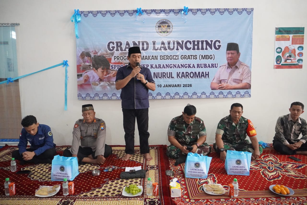 Grand Launching SPPG Rubaru, Program Makan Bergizi Gratis di Sumenep Sasar 2.833 Siswa