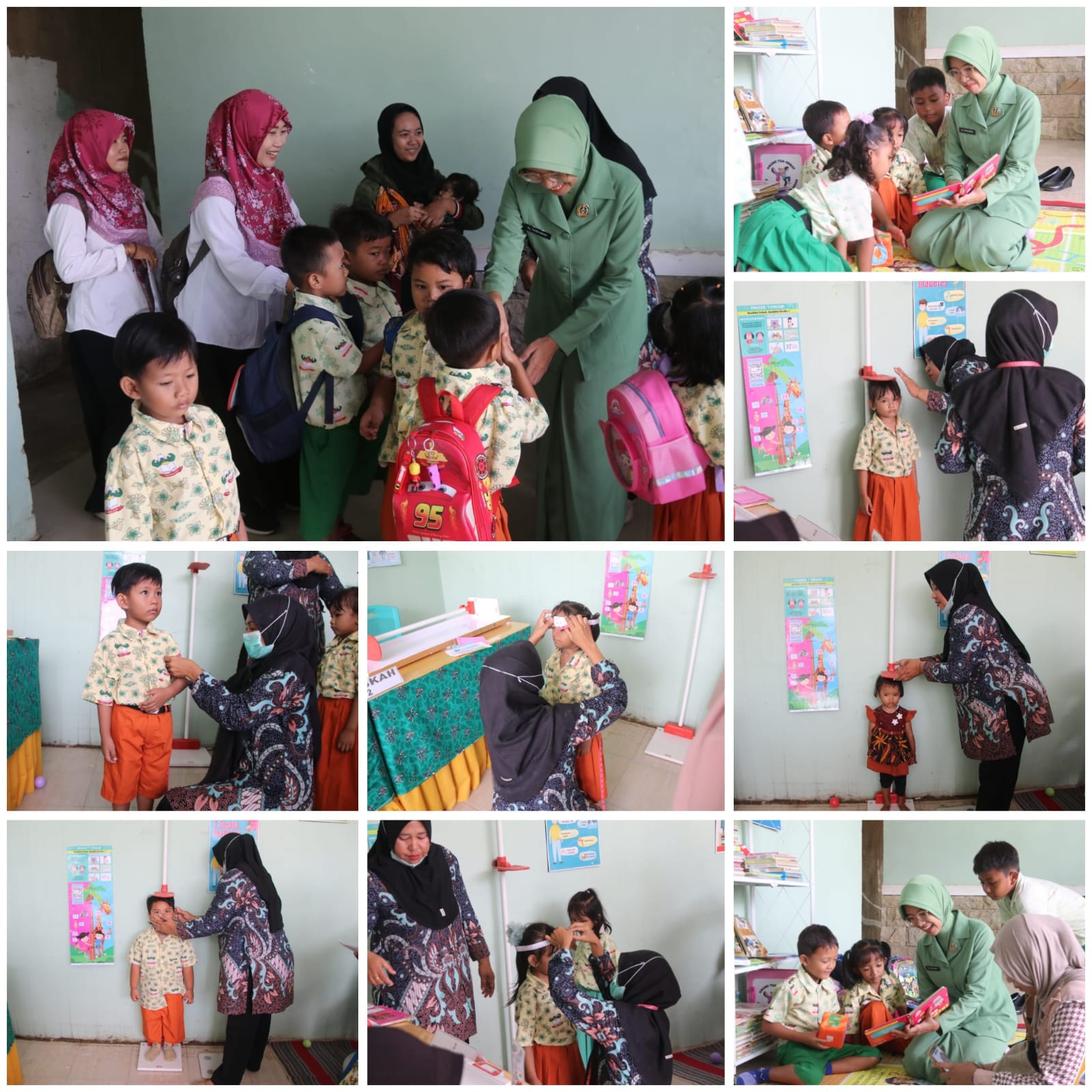 Penilaian Posyandu dan BKB Kemuning Kodim 0827/Sumenep