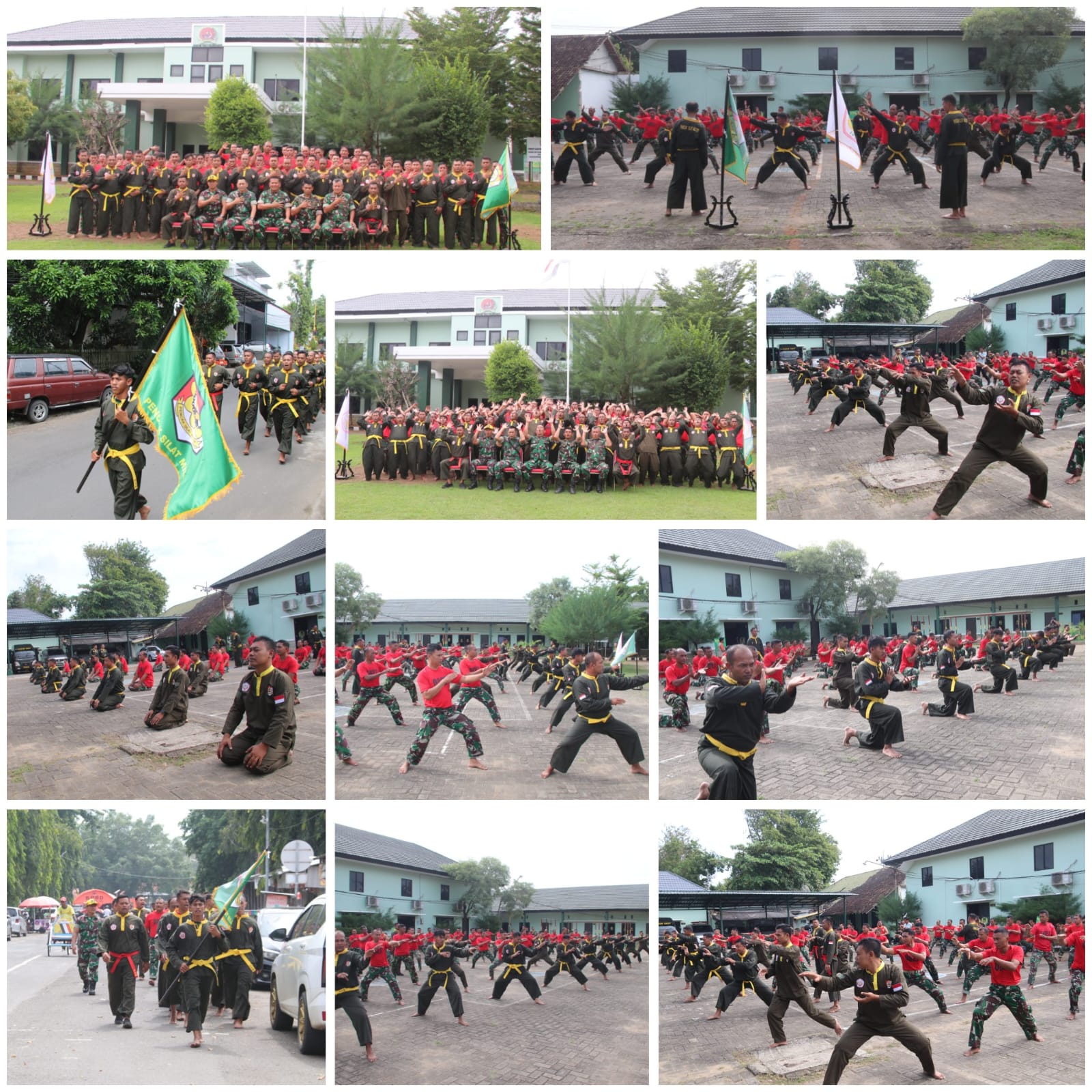 Korem 084/BJ Gelar Asistensi Pencak Silat Militer di Kodim Sumenep