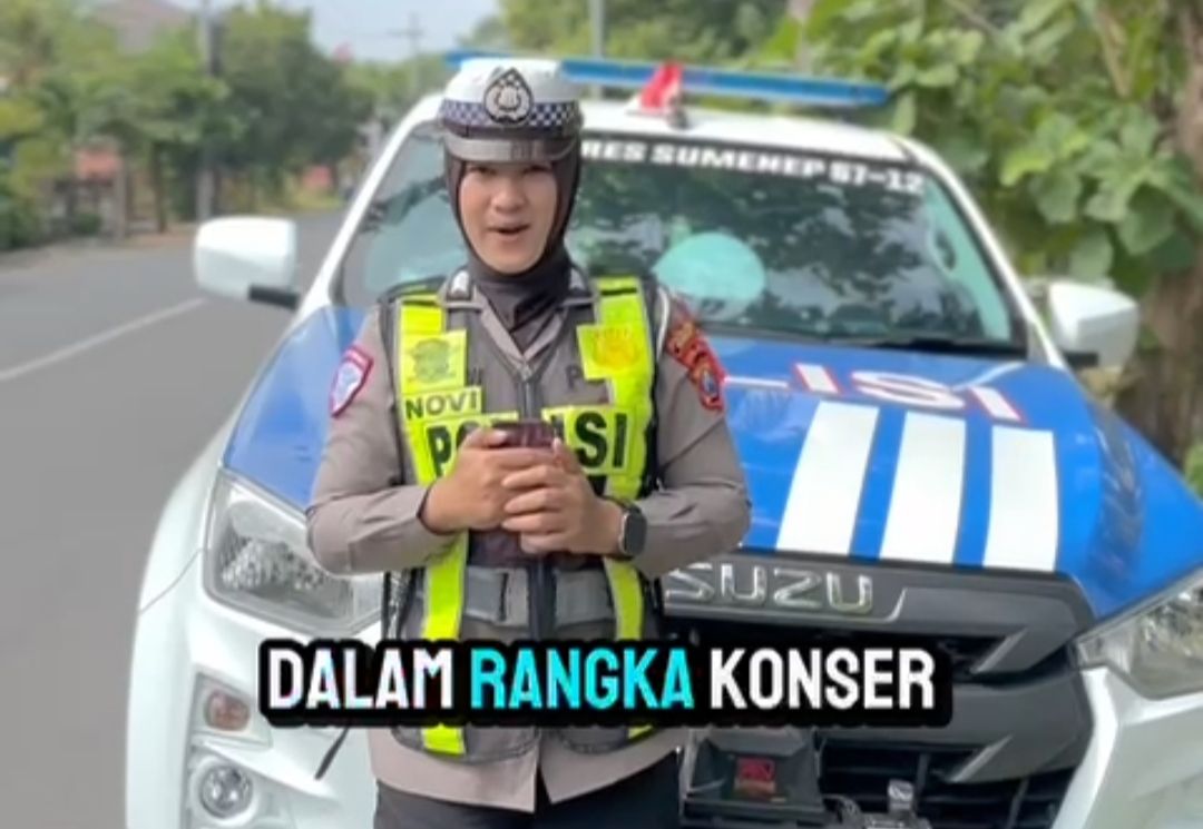 Polres Sumenep Terapkan Rekayasa Lalu Lintas untuk Amankan Konser Valen DA 7 Polres Sumenep Terapkan Rekayasa Lalu Lintas untuk Amankan Konser Valen DA 7