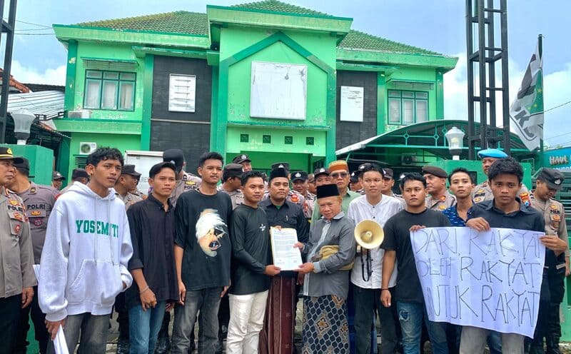 Tolak Pilkada Melalui DPRD, Aliansi Mahasiswa Sumenep Datangi DPC PKB