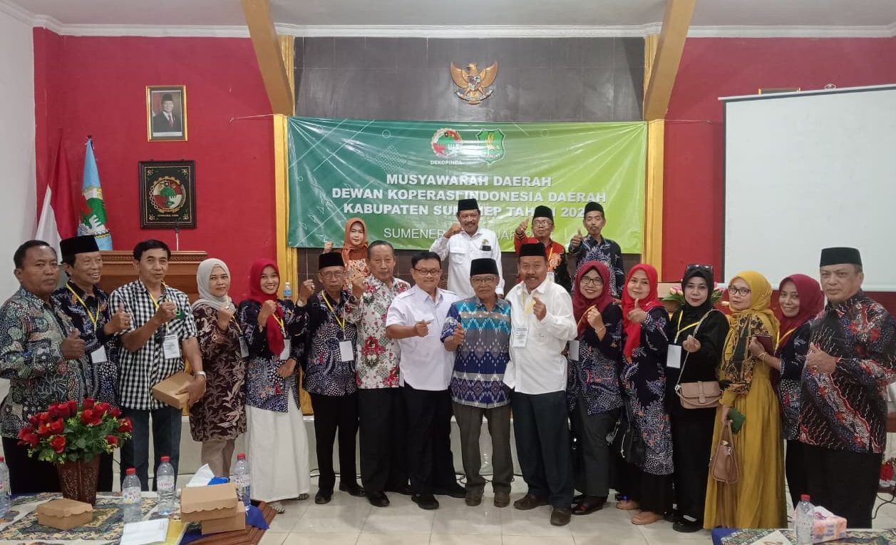 Sustono Terpilih Jadi Ketua Dekopinda Sumenep 2026-2031, Fokus Penguatan Ekonomi Anggota