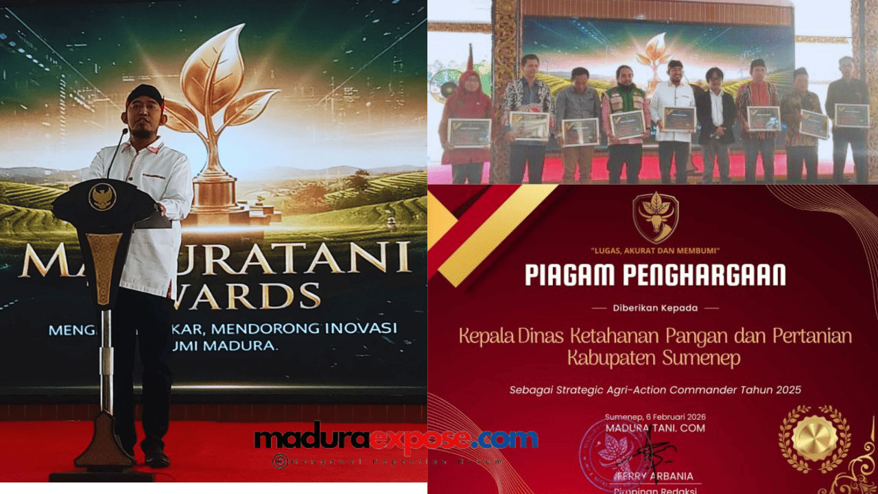 Arsitek Swasembada Pangan Sumenep: Kepala DKPP Raih Penghargaan ‘Strategic Agri-Action Commander’