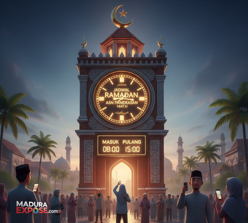 Aturan Resmi Jam Kerja ASN Pamekasan Selama Ramadan 2026: Masuk Jam 08.00, Pulang Jam 15.00 WIB