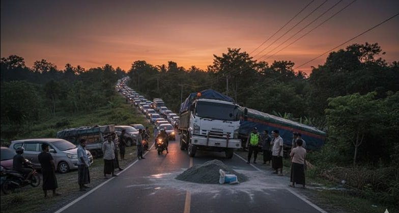 Teodisi Jalur Rong Ngerong: Beban 40 Ton Semen dan Anatomi Kemacetan Sosial-Politik