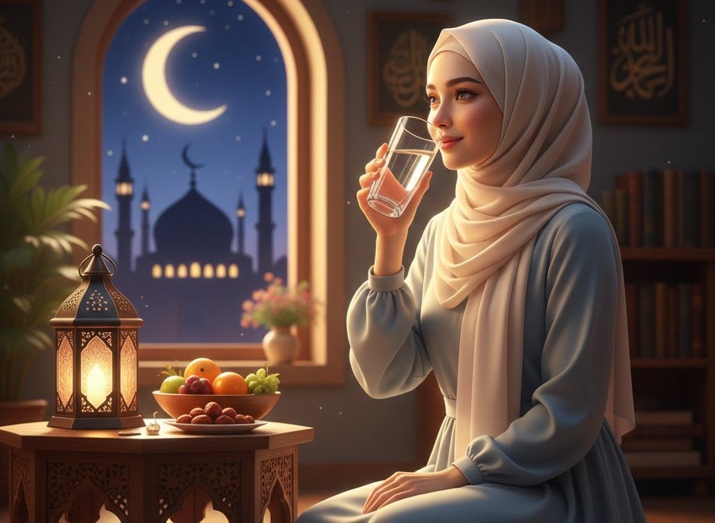 SULUH RAMADHAN: Langsung Minum Setelah Makan, Benarkah Dilarang dalam Islam? Cek Faktanya!