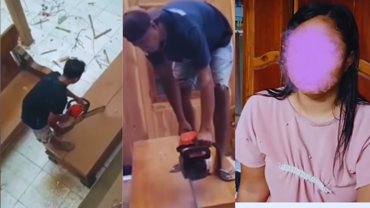 Geger! Pergoki Istri Selingkuh, Suami di Grobogan Nekat Belah Rumah dan Perabotan Jadi Dua Bagian