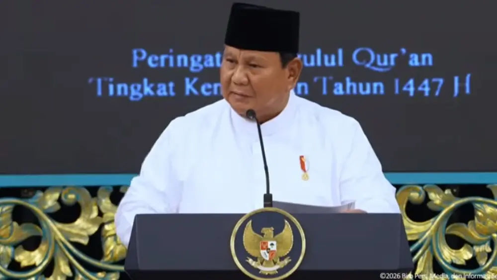Pesan Langit Prabowo di Malam Nuzulul Quran: “Saya Hanyalah Alat Tuhan untuk Membela Rakyat”
