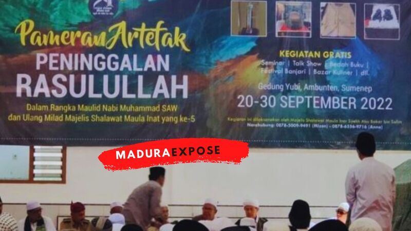 Video: Detik-Detik Pameran Artefak Peninggalan Rasulullah SAW di Ambunten Sumenep