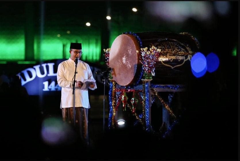 Anies Sarankan Warga Datang Lebih Awal Ingin Shalat Ied di JIS