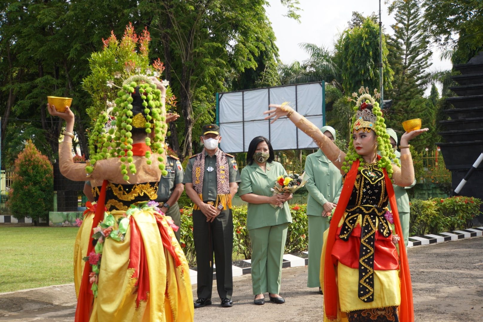 Perdana, Dandim Sambut Kunjungan Kerja Danrem 084/BJ di Kodim 0827/Sumenep