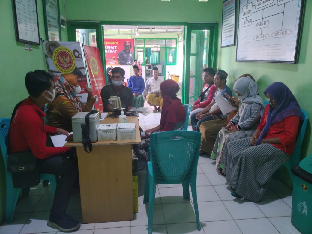 BIN Jatim Korwil Sumenep Gelontorkan 1.5000 Vaksin, Sasar Kecamatan Dungkek dan Batang-Batang