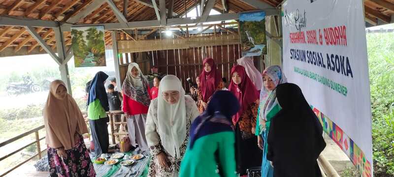Puncak HPSN SSA Raudlatul Iman Dihadiri Wabup Sumenep Nyai Eva