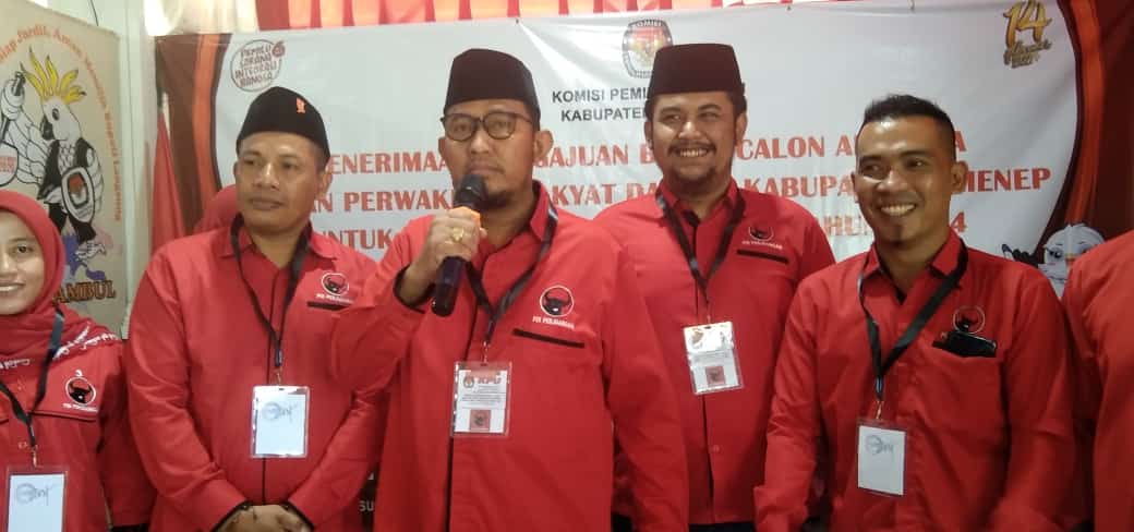 Ketua PDIP Ke KPU Sumenep Soal Berkas 50 Bacaleg 2024 Ketua PDIP Ke KPU Sumenep Soal Berkas 50 Bacaleg 2024