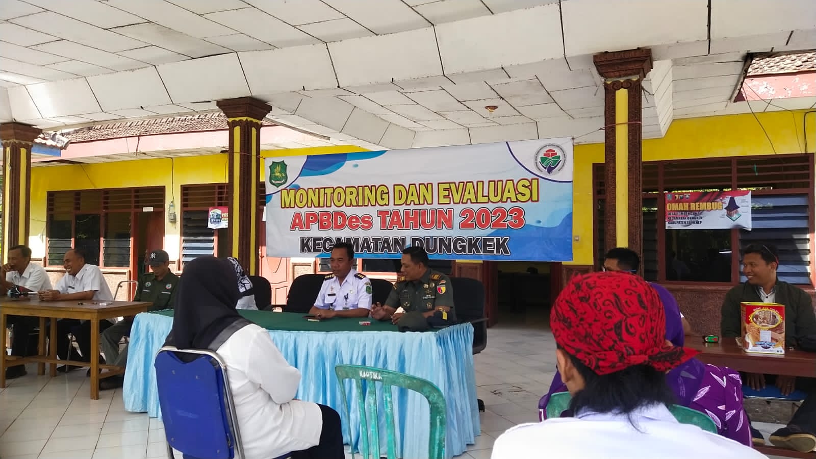 Danramil 17 Dungkek Hadiri Monitoring Dan Evaluasi Dana Desa Tahun 2023 Danramil 17 Dungkek Hadiri Monitoring Dan Evaluasi Dana Desa Tahun 2023