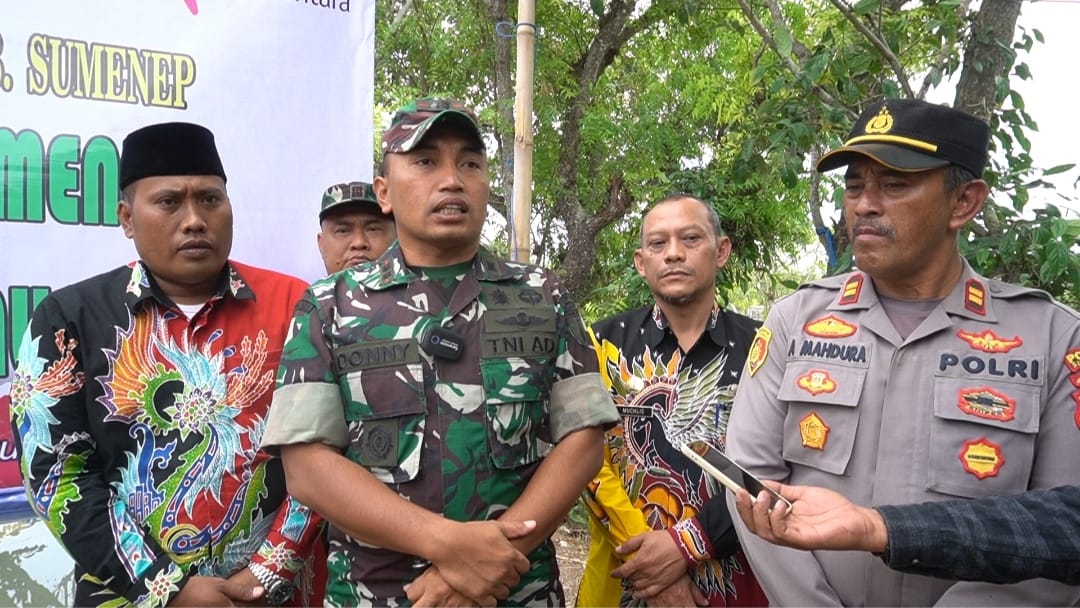 Kodim 0827/Sumenep Launching Pengeboran Sumber Air Bersih di Batu Putih Daya Kodim 0827/Sumenep Launching Pengeboran Sumber Air Bersih di Batu Putih Daya