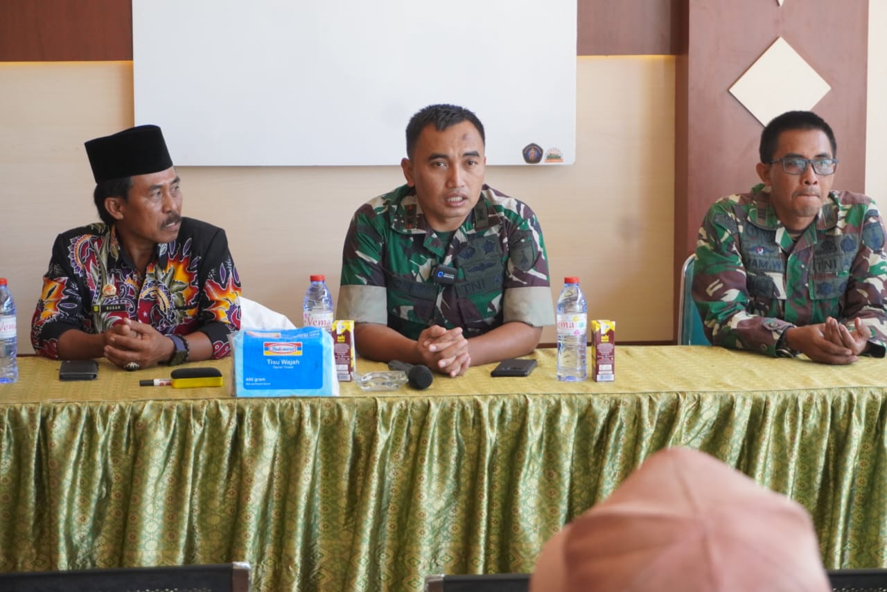 Poktan Desa Gunggung Antusias Dapat Sosialisasi Jagung Silase Dari Dandim Sumenep