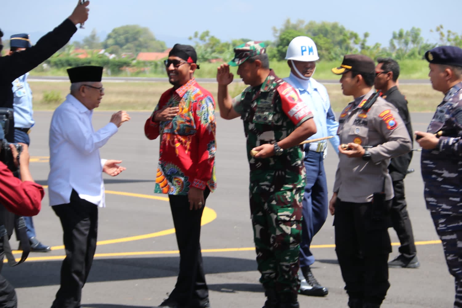 Wapres Kunker ke Sumenep, Bupati Fauzi ‘Titip’ Insfrastruktur