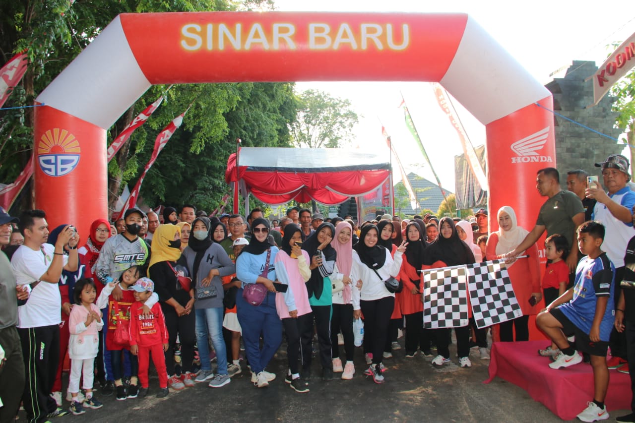 Dandim Sumenep Lepas Jalan Sehat HUT TNI Ke-78