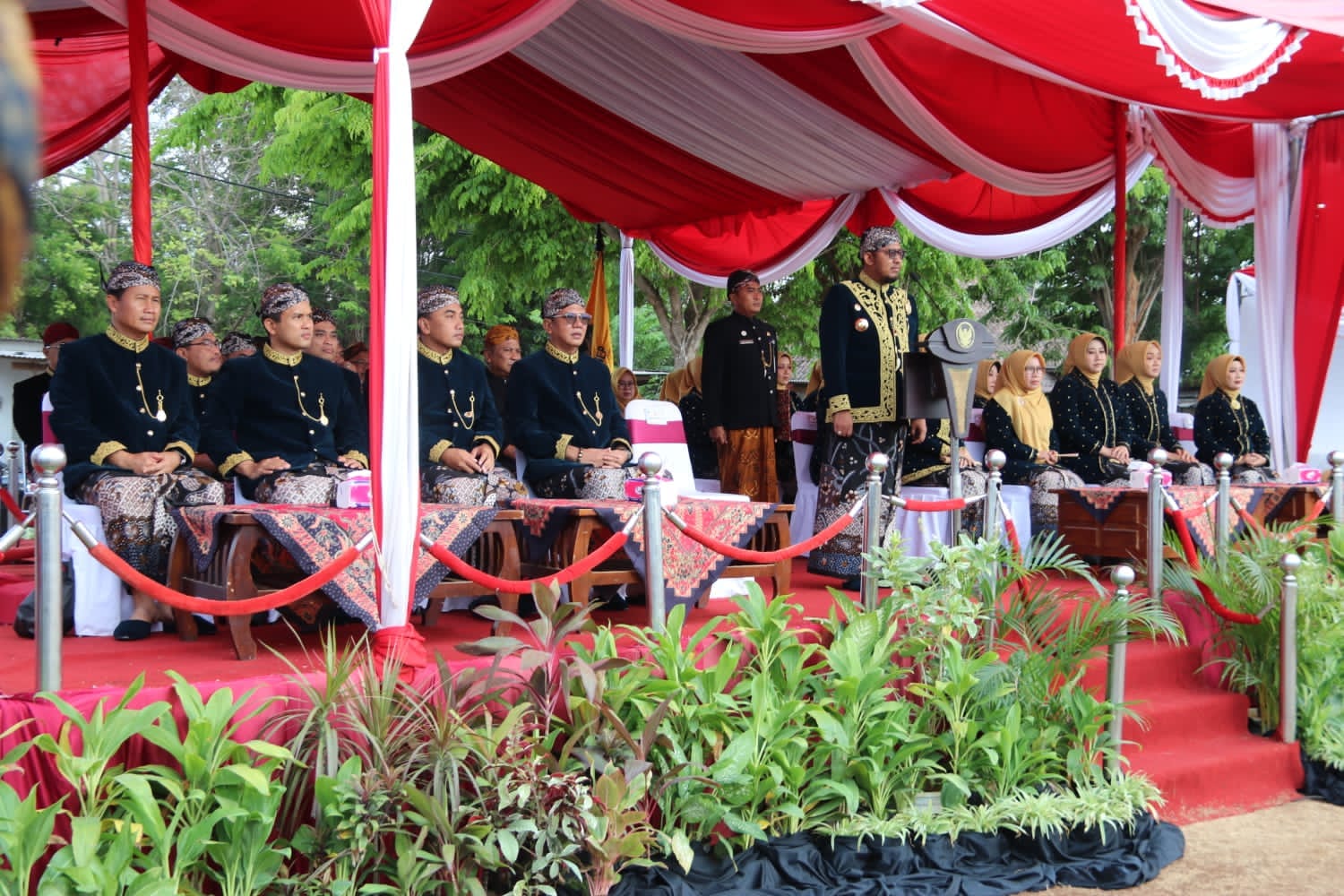 Dandim 0827/Sumenep Hadiri Upacara Hari Jadi Sumenep Ke 754