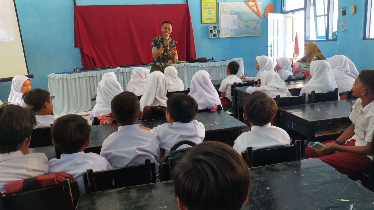 TNI berikan wawasan kebangsaan kepada 50 pelajar SDN Aeng Panas