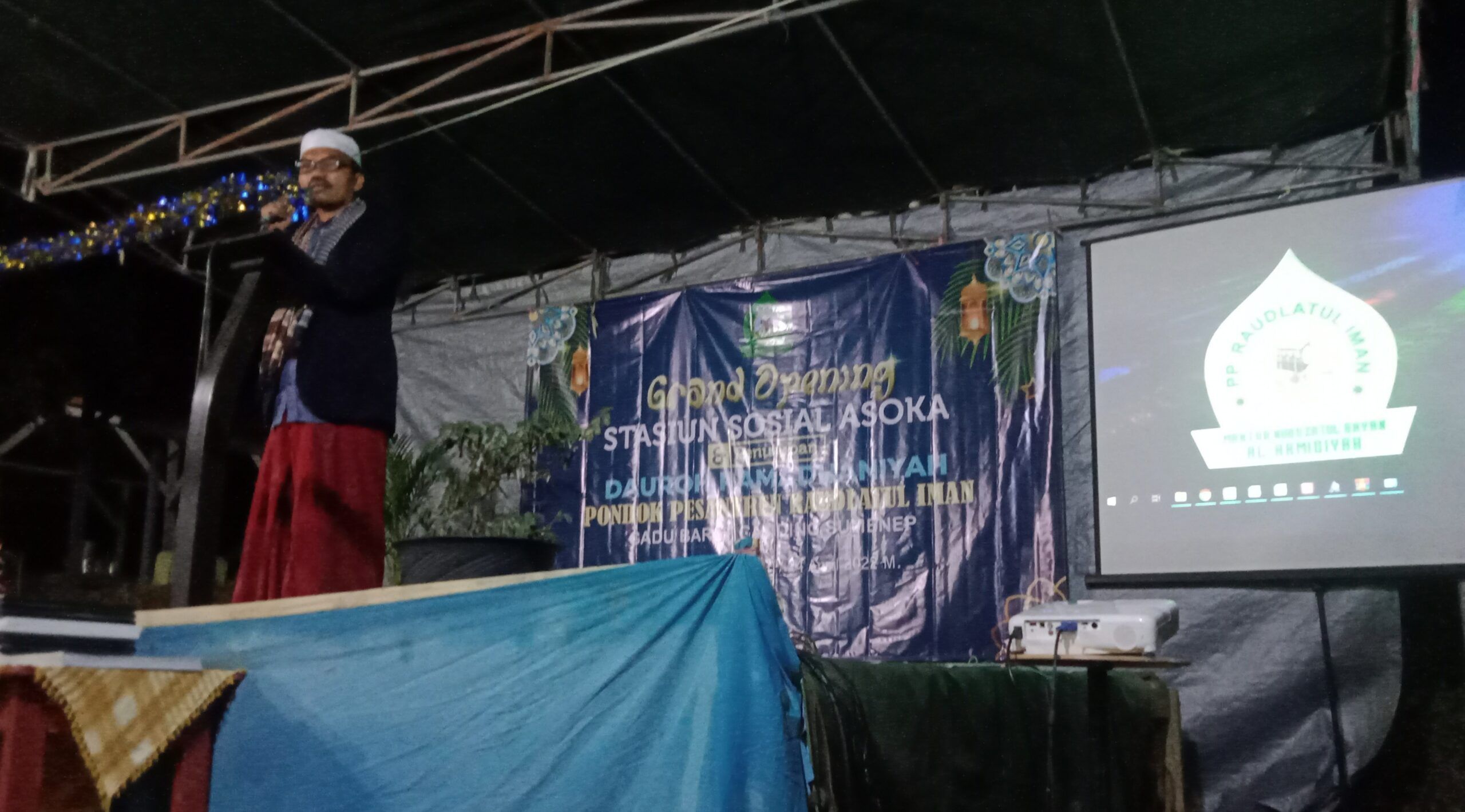 Grand Opening Stasiun Sosial Asoka, Era Baru Peradaban Umat dan Santri Raudlatul Iman