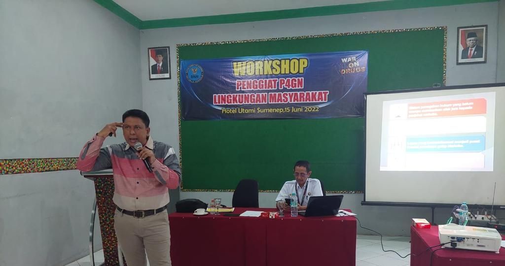 Workshop BNN Penggiat Anti Narkoba Libatkan P2NOT, Begini Respon Zamrud Khan