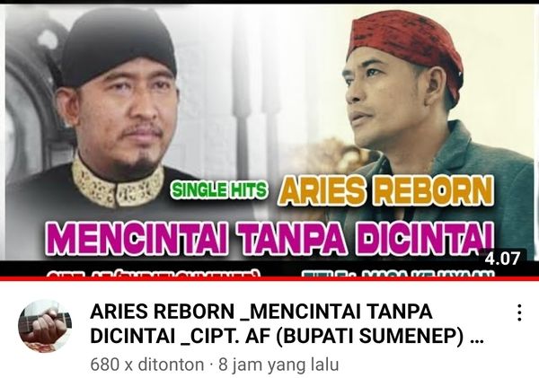 Viral , Lagu Ciptaan Bupati Sumenep Gegerkan Belantika Musik Indonesia