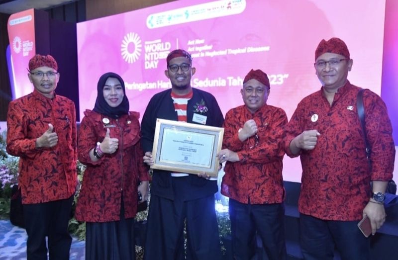 Bupati Fauzi Terima Penghargaan Menteri Kesehatan, Dinkes Sumenep: Sertifikat Bebas Frambusia