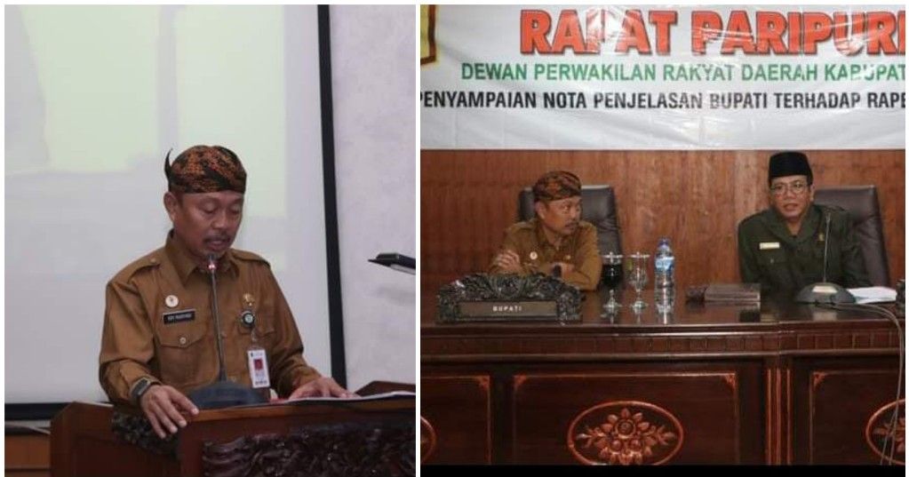 Rapat Paripurna DPRD Sumenep, LKPJ Kepala Daerah 2022