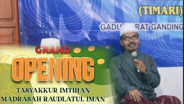 Bismillah, Grand Opening TIMARI Akan Digelar Spesial Pagi Ini