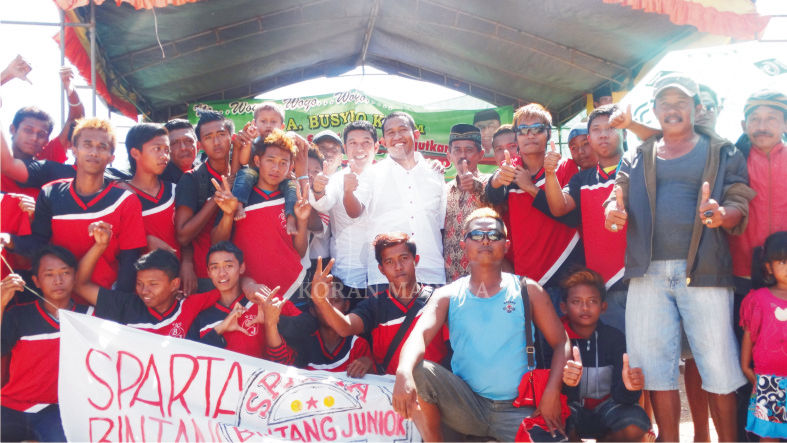 Kisah Achmad Fauzi  Pakai Uang Pribadi Sumbang  Acara Bupati Cup
