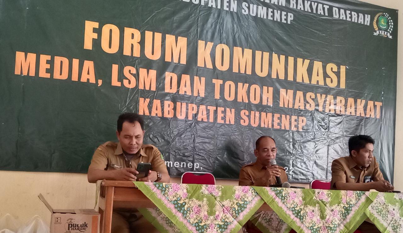 Lagi, Forum Komunikasi DPRD Sumenep Bersama Awak Media
