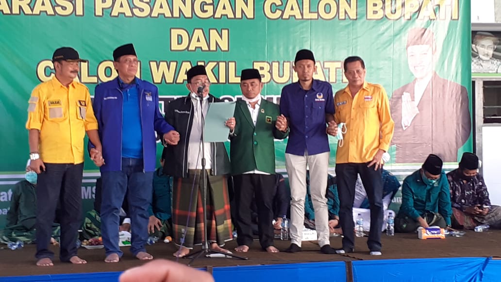 Kiai Thaifur dan Kiai Ramdlan Siraj Tak Hadiri Deklarasi Paslon PKB, Tausiyah Diganti Kiai Thohir Pamekasan