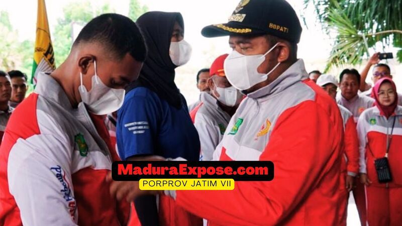 Porprov Jatim VII: Bupati Fauzi Lepas 167 Atlet Sumenep