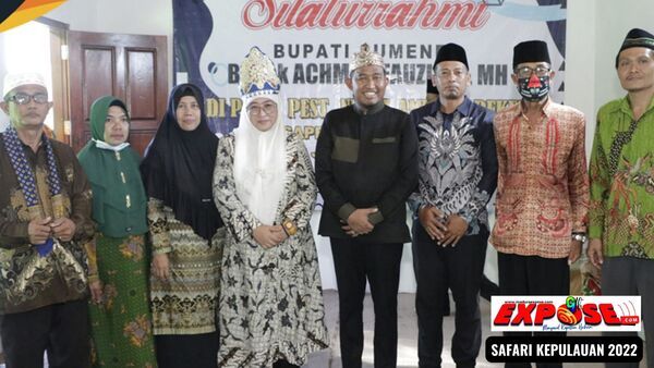 Bupati Fauzi dan Wabup Eva Kunjungi Pesantren Nurul Amien Sapeken
