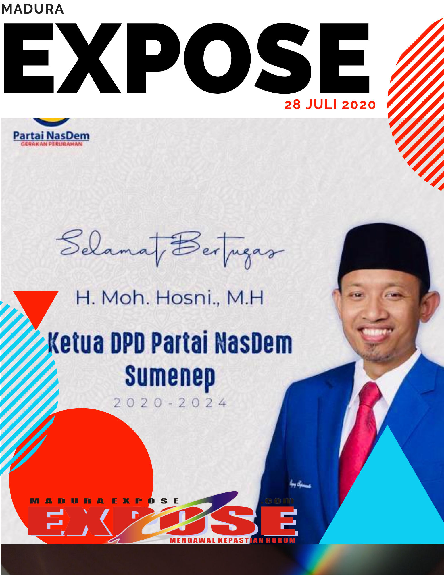 Kisah Ketua NasDem Sumenep Mimpi Bertemu Bupati Busyro Karim